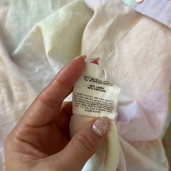 Peppermayo Emme Linen Shirt Sz US2 - Picture 7 of 7